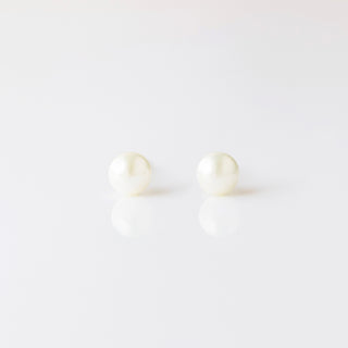 pearl stud 9k earrings