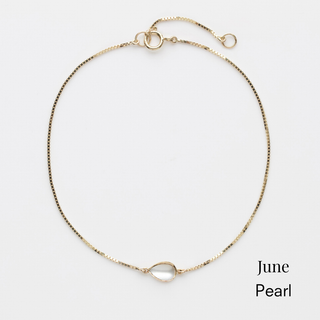 Birthstone Solitaire Bracelet