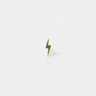 Lightning bolt earring