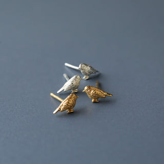 Gold vermeil earrings