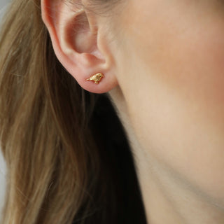 Carrie Elizabeth Jewelley Robin Stud Earrings