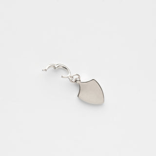 Small Silver Shield Pendant