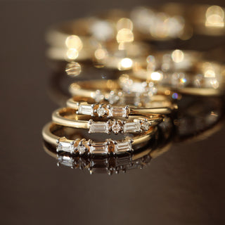 diamond stacking ring