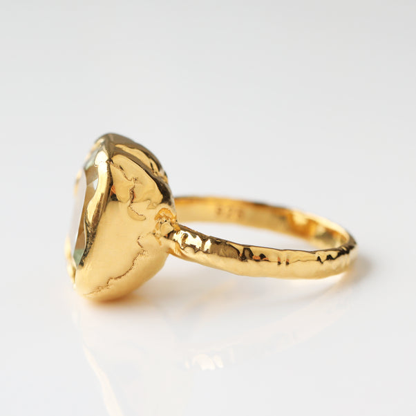 Molten Gold dress ring