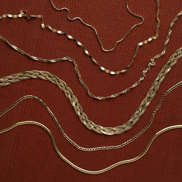 solid gold necklace