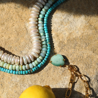pearl beaded necklace