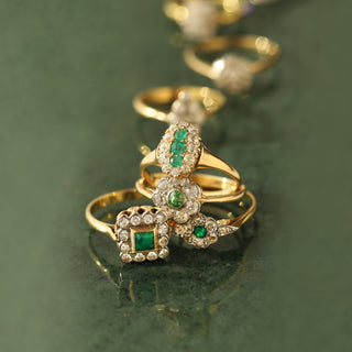 carrie elizabeth vintage rings