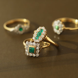 carrie elizabeth vintage rings