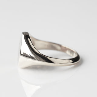 Chunky antique Silver signet ring