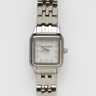 Louise Thompson Chapters White Agate Vintage Watch