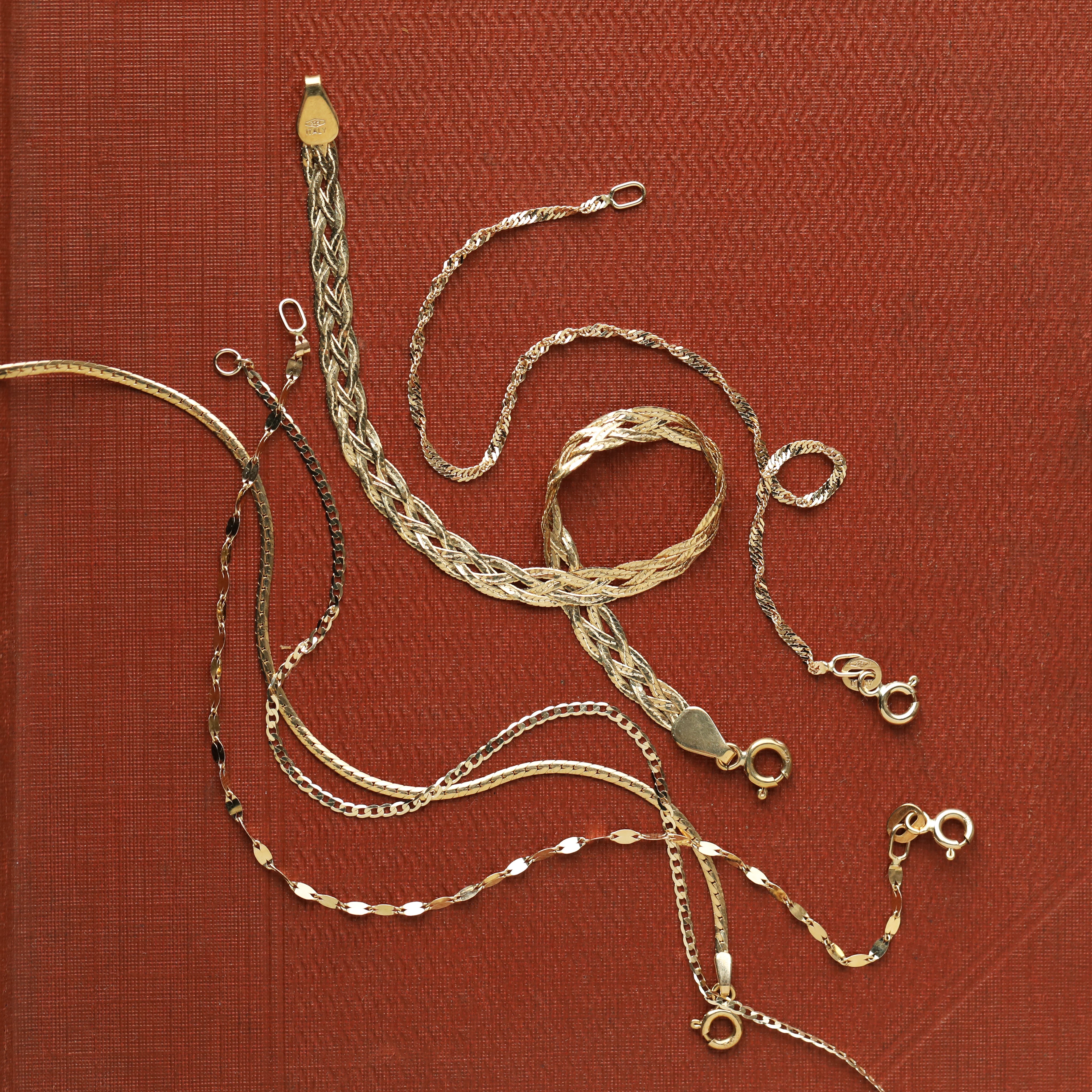 solid 9k curb bracelet