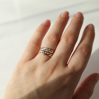 carrie elizabeth diamond exclusive morse code ring
