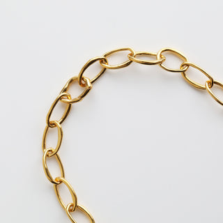 chunky gold necklace