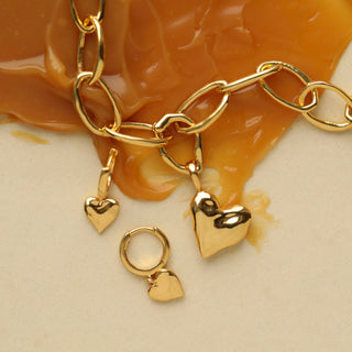 molten chain link necklace