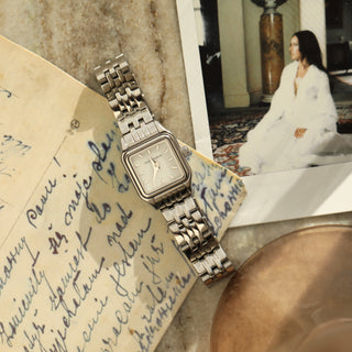 Carrie Elizabeth Silver watch