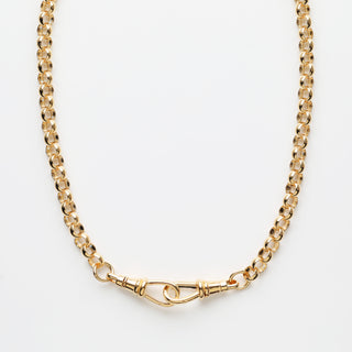 Luxe Chunky Double Dog Clip Necklace