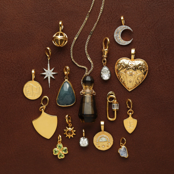 Vintage Heart Pendant Carrie Elizabeth chapters collection