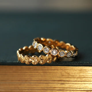 carrie elizabeth vermeil heart ring