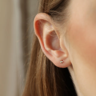 Carrie Elizabeth Sunray Star Stud Earring