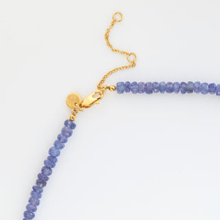 Limited Edition Tanzanite Beaded Necklace