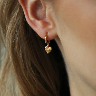 carrie elizabeth Huggie Hoop Earrings