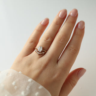 Livia Moissanite Ring - UK Size O