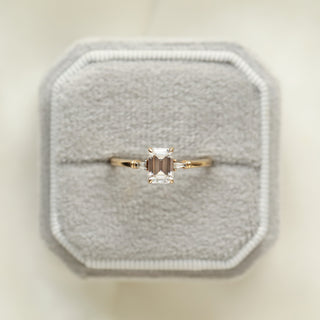 Livia Moissanite Ring - UK Size O