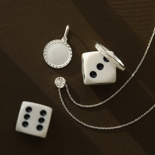 carrie elizabeth silver diamond necklace