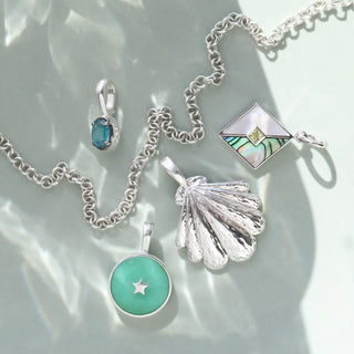 Mother of Pearl Kite Pendant