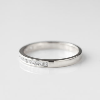 diamond half hoop ring