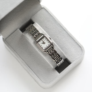Carrie Elizabeth Silver watch Louise collection