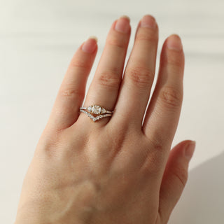 solid gold diamond ring