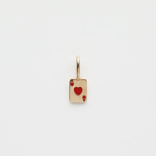 Treasured Ace of Hearts Charm