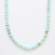 blue opal beaded necklace