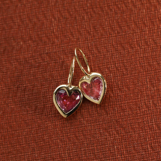 Carrie elizabeth sapphire heart charm