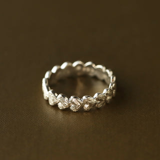 Carrie Elizabeth Heart To Heart Eternity Ring