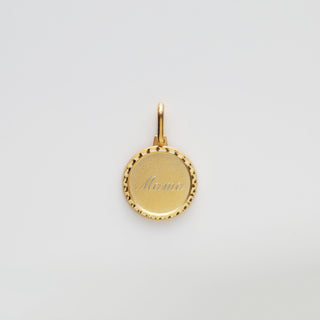 Aurora Mama Engravable Diamond Cut Coin