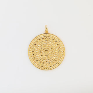 Aztec Coin Pendant 