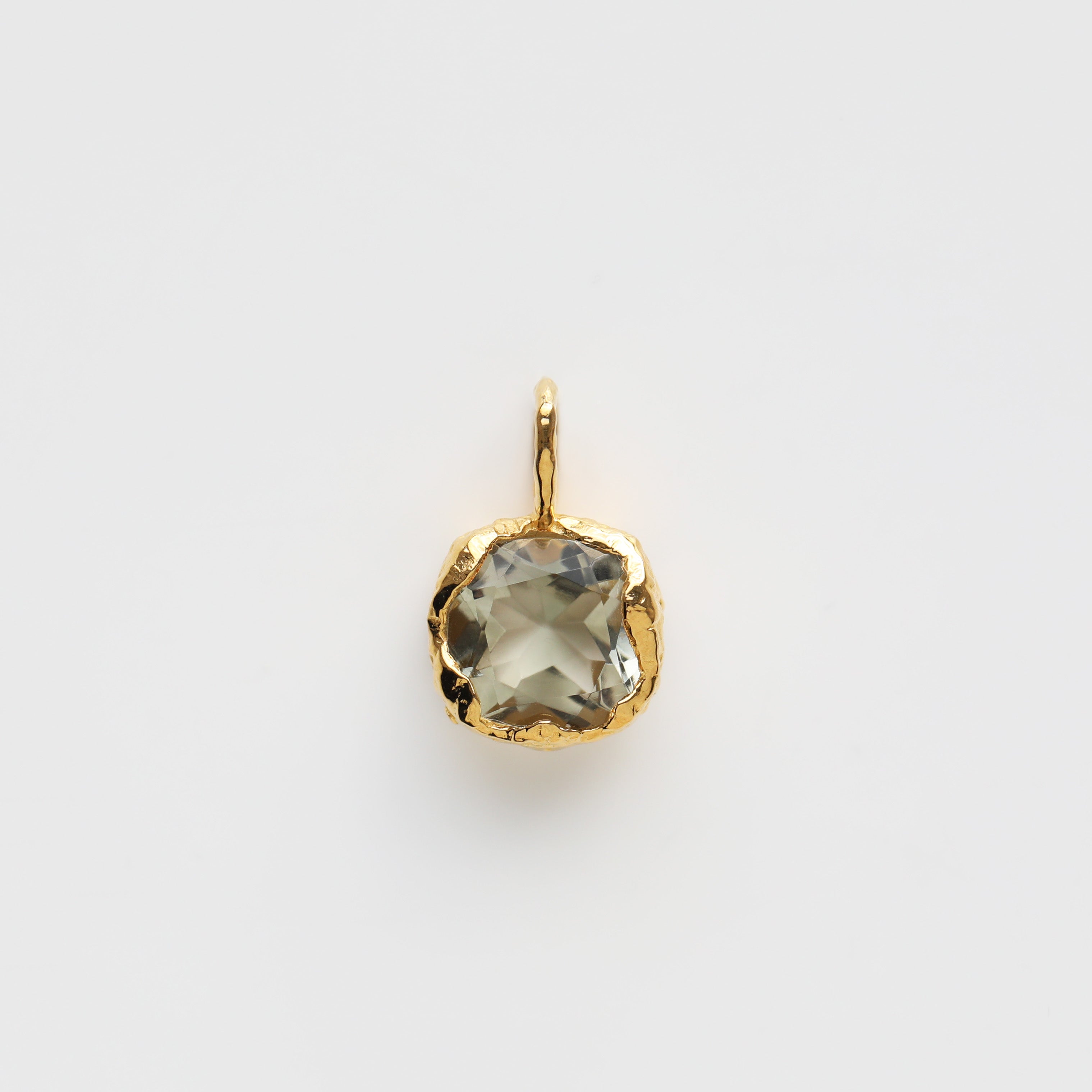 Green Amethyst Lagoon Pendant