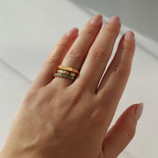 Carrie Elizabeth stacking rings