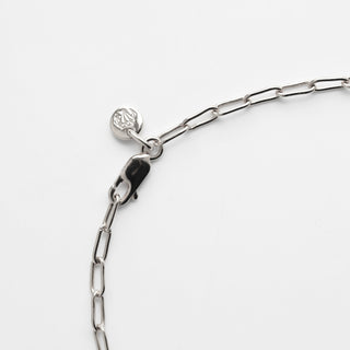 Star Compass Coin Paperclip Necklace