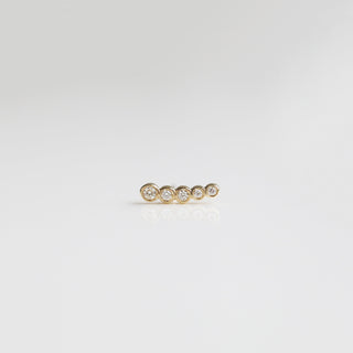 9k solid gold earring climber