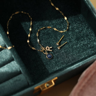 Jewellery box with Gold Jewellery