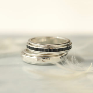 Carrie Elizabeth My Safe Space Molten Spinning Ring 
