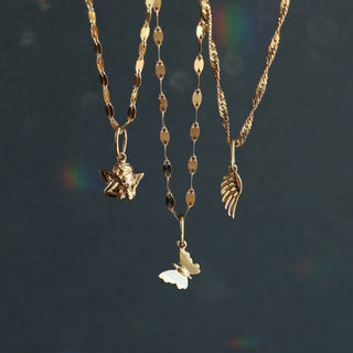 Carrie elizabeth Treasured Angel Wing Charm