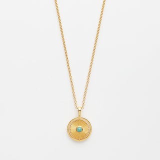Carrie Elizabeth I am safe and protected spinning necklace