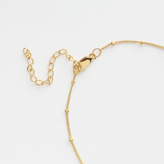 Carrie Elizabeth Anna Mathur Love & Landing Gold Vermeil Anchoring Droplet Pendant