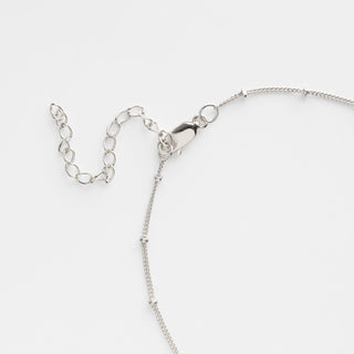 Carrie Elizabeth Anna Mathur Teardrop Pendant Sterling Silver