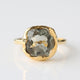 Green Amethyst Lagoon Ring