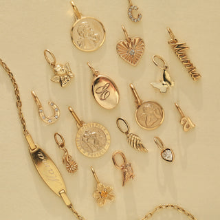 Angel wing charm carrie elizabeth